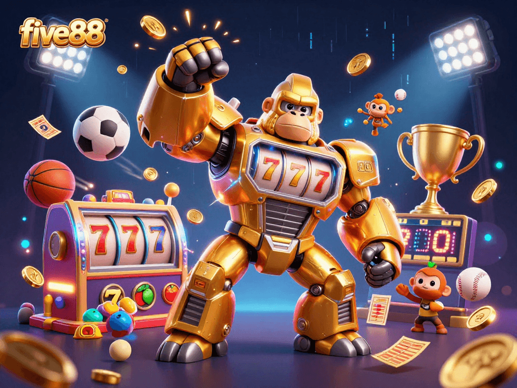 Betters engage with five88's thrilling slot experience backed by exciting 3D visuals.
