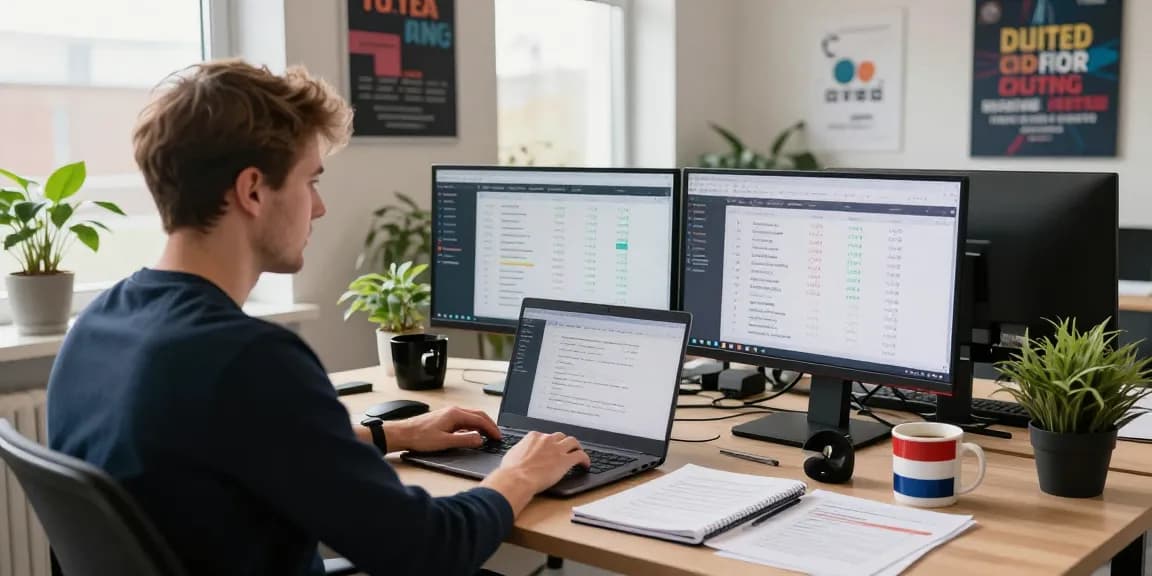 Dutch casino guest posts analytics and marketing strategy session in a modern workspace