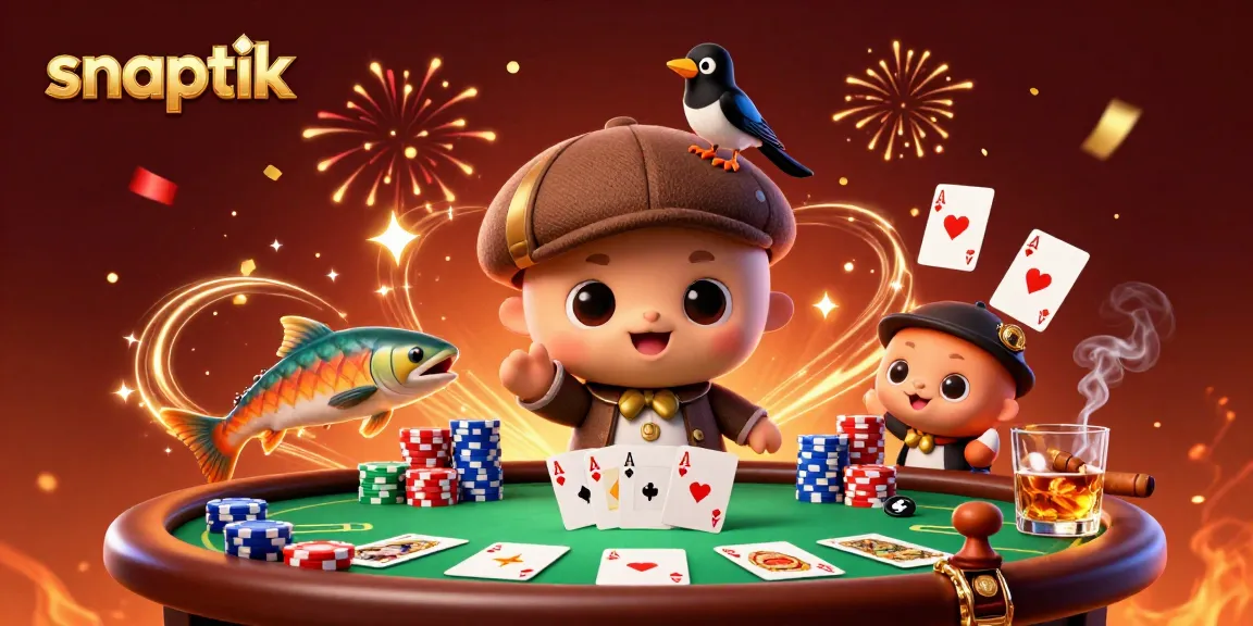 Experience snaptik, the ultimate tool for downloading TikTok videos effortlessly, set in a vibrant casino atmosphere.