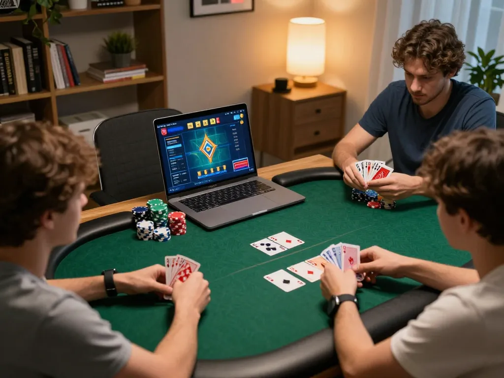 Engage in winning strategies with llwin’s online poker game from a cozy home setting