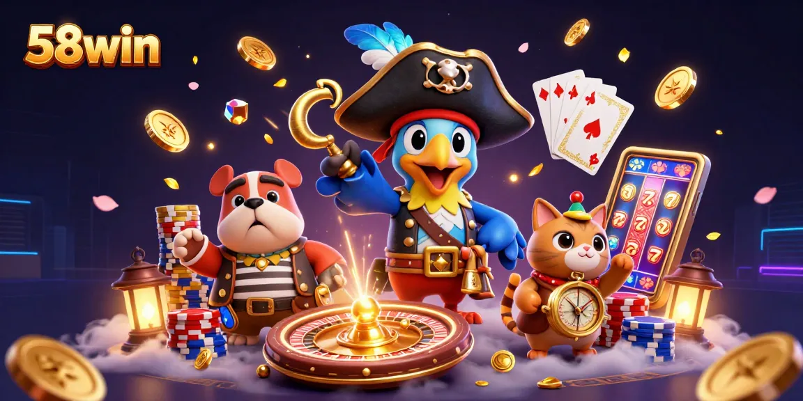 Engage with thrilling slot experiences at 58win featuring dynamic characters and rich casino elements.