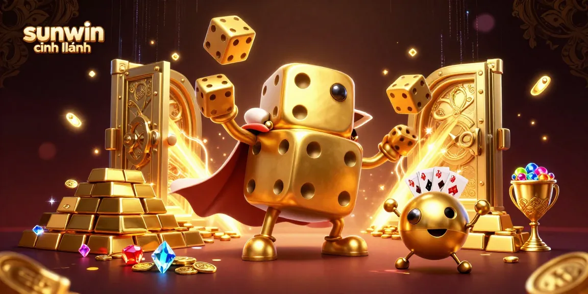 Experience thrilling gameplay with sunwin chính hãng in a vibrant casino atmosphere packed with golden treasures.