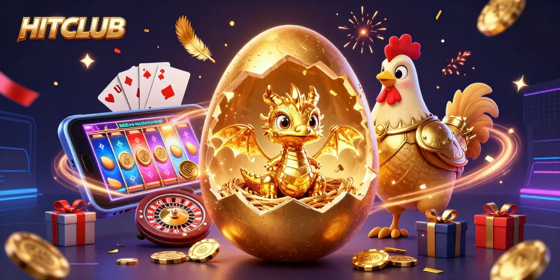 Experience winning excitement at HITCLUB with dynamic slot games and golden rewards!