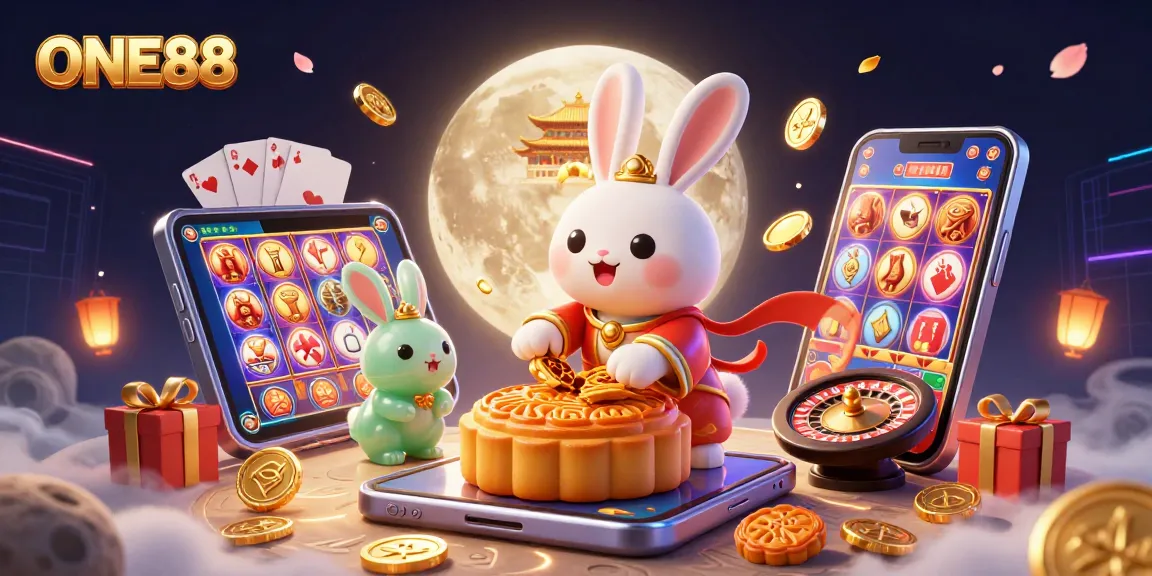 Engage in thrilling gameplay at ONE88 with dynamic characters amidst a vibrant casino atmosphere.